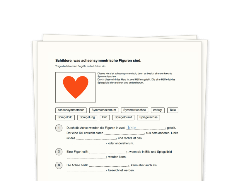 Arbeitsblätter bei sofatutor